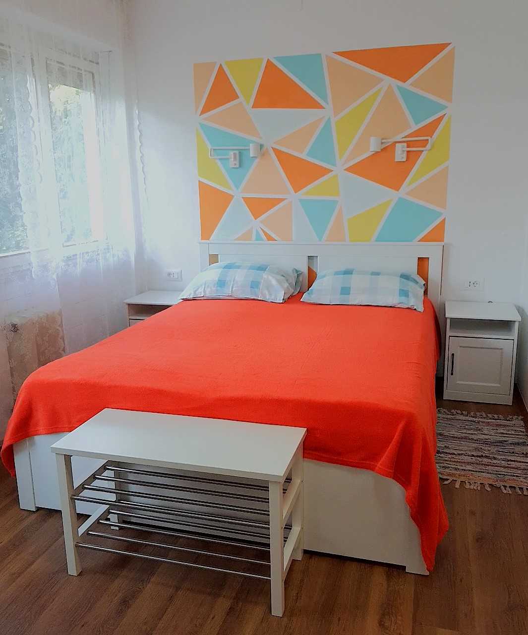 Sea view+parking, 100m to beach