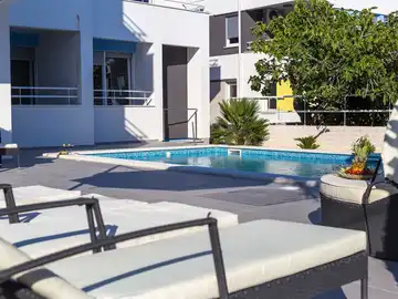 Novalja Studio for 3 Guests with Private Balcony