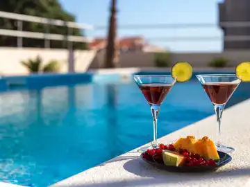 Novalja Studio for 3 Guests with Private Balcony