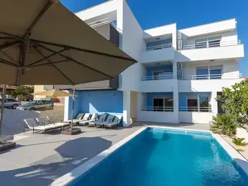 Novalja Studio for 3 Guests with Private Balcony