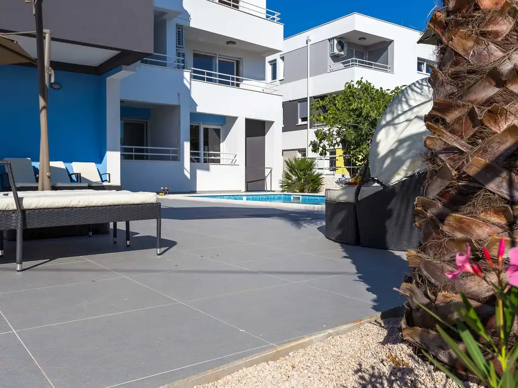 Novalja Studio for 3 Guests with Private Balcony