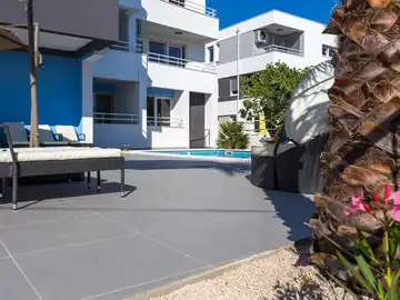 Novalja Studio for 3 Guests with Private Balcony