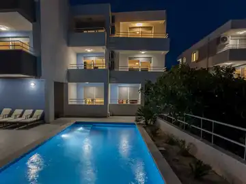 Novalja Studio for 3 Guests with Private Balcony