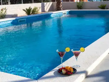 Novalja Studio for 3 Guests with Private Balcony