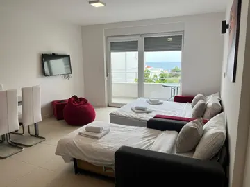 One-Bedroom Apartment in Novalja with Balcony