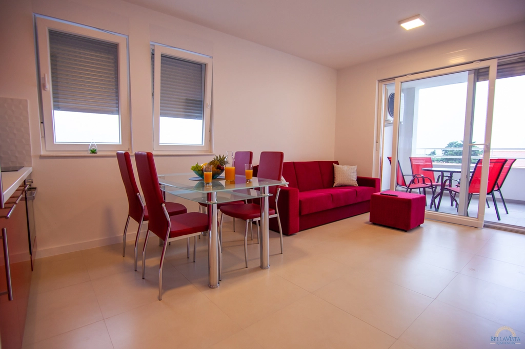 1-Bedroom Apartment with Balcony in Novalja