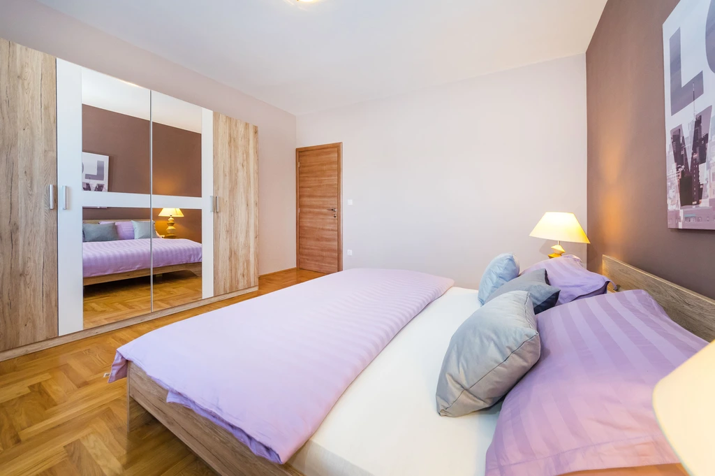 Goga, Nr. 1, Ferienwohnung mit Pool und Balkon
