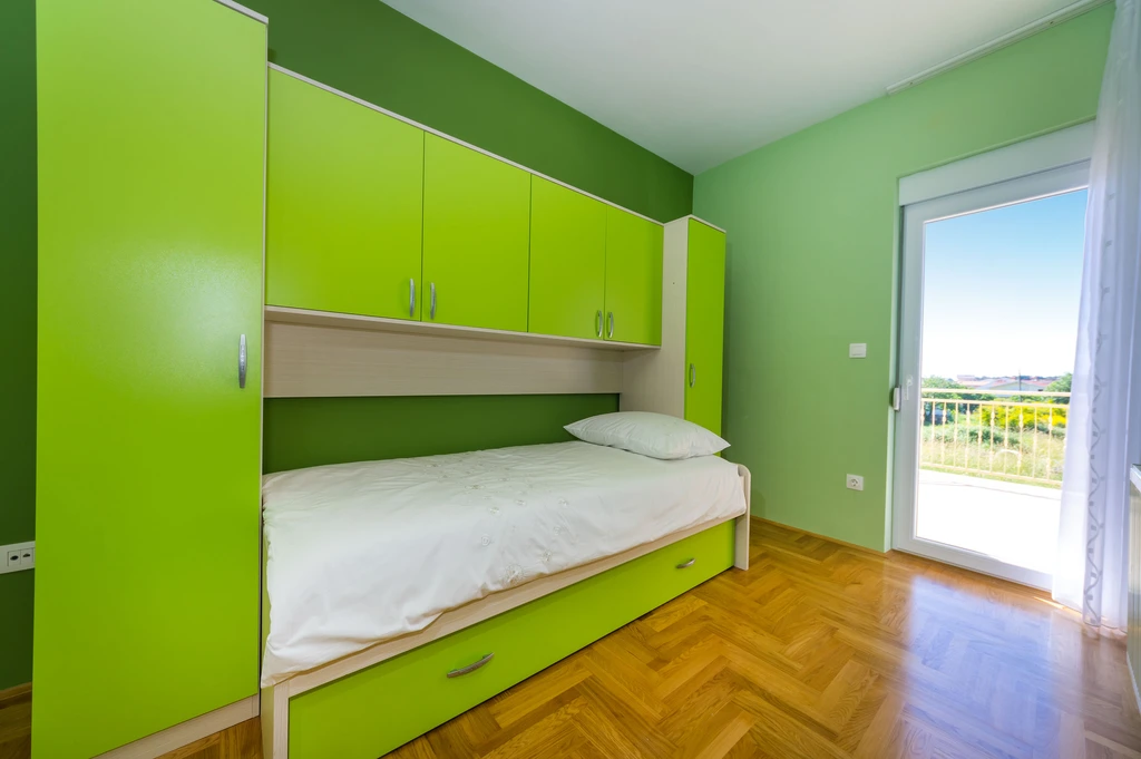 Goga, Nr. 1, Ferienwohnung mit Pool und Balkon