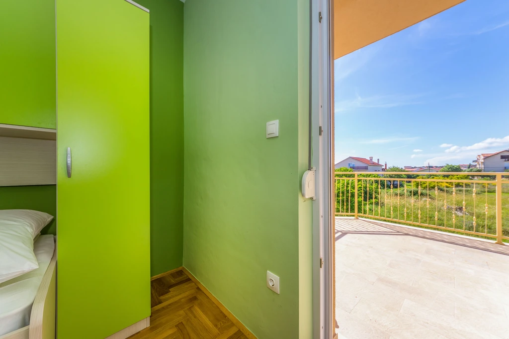 Goga, Nr. 1, Ferienwohnung mit Pool und Balkon