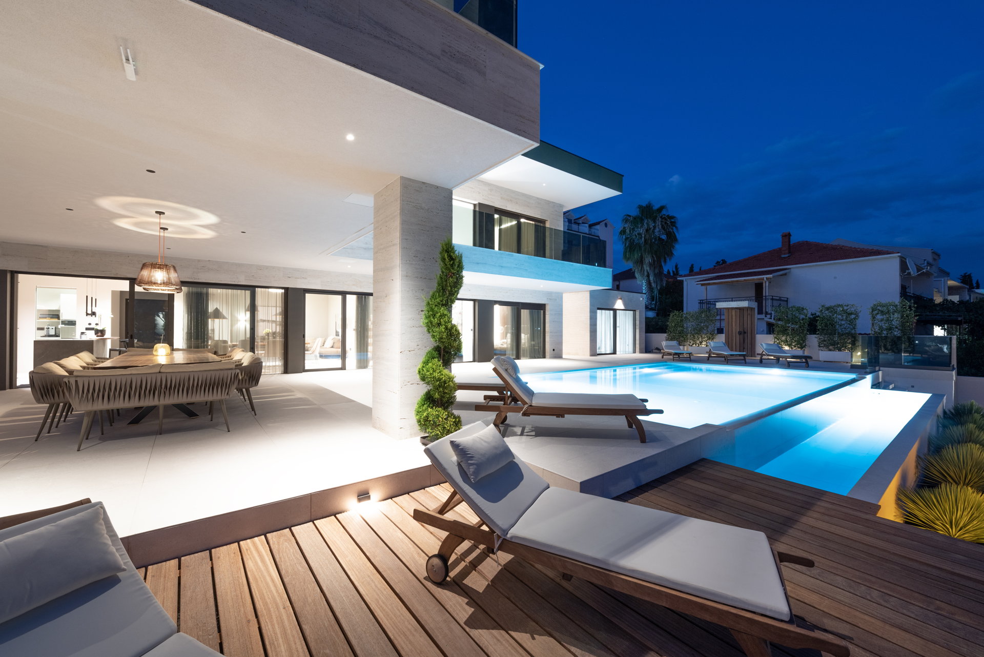 Beachfront Villa Nautilux with Pool