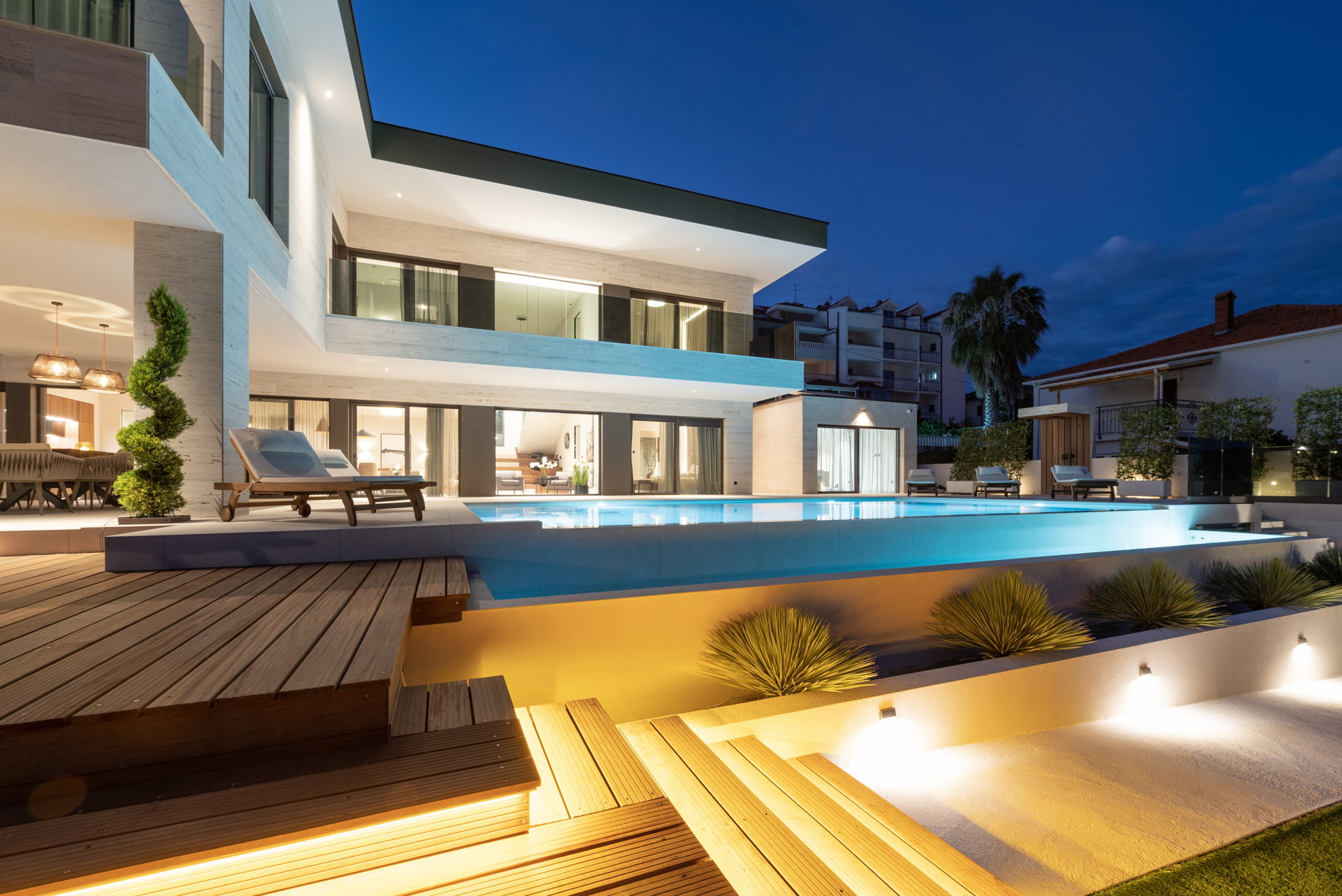 Beachfront Villa Nautilux with Pool