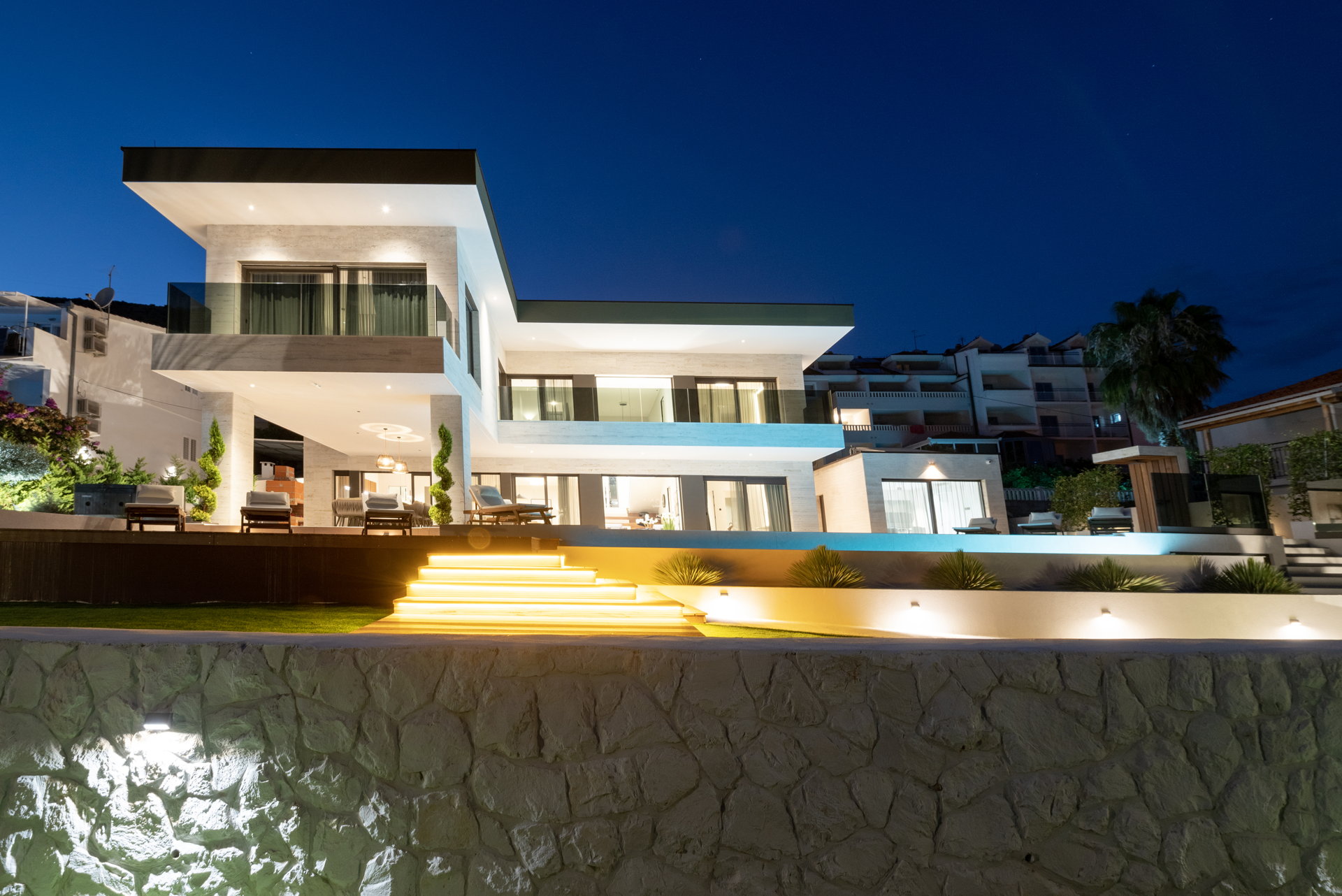 Beachfront Villa Nautilux with Pool