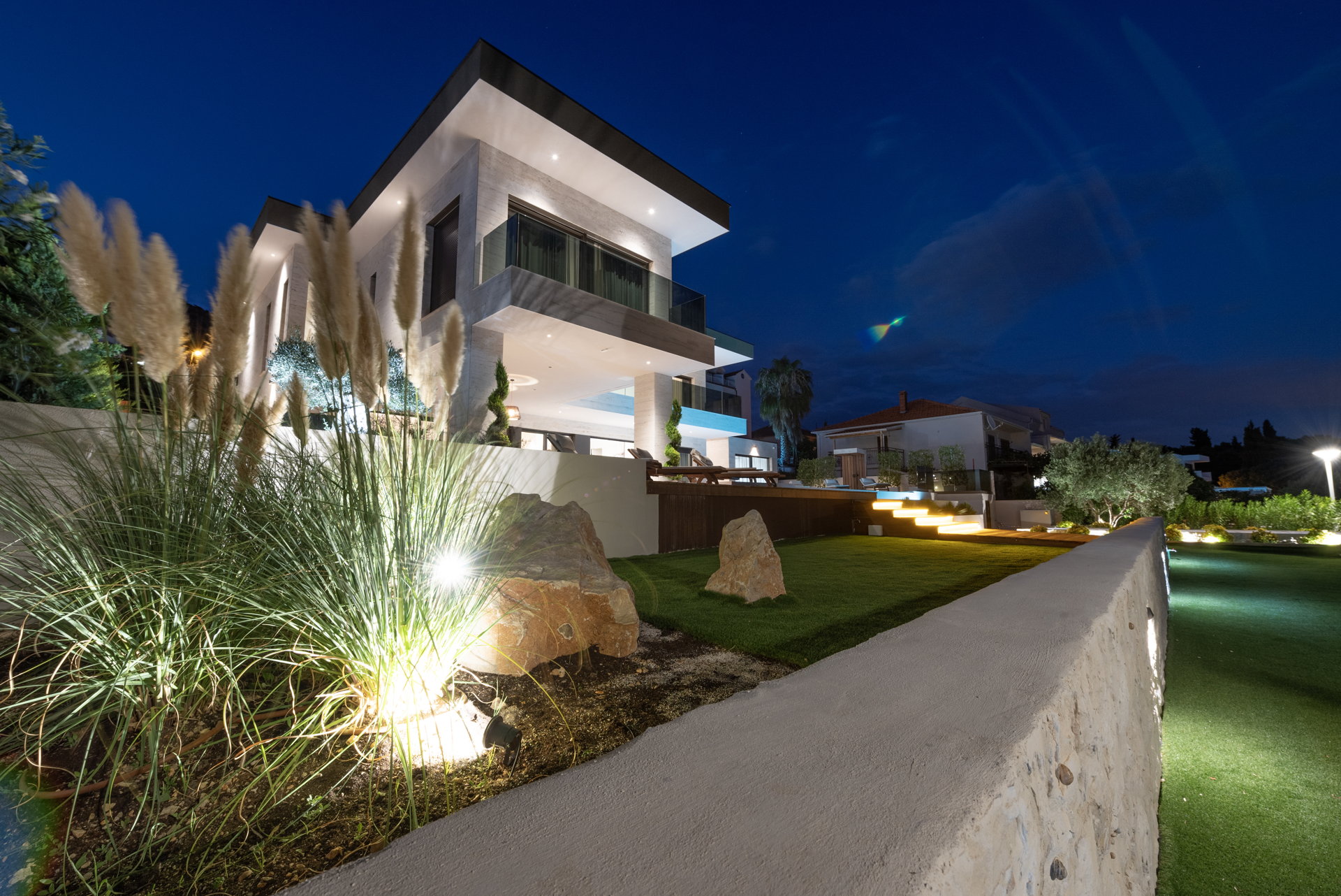 Beachfront Villa Nautilux with Pool