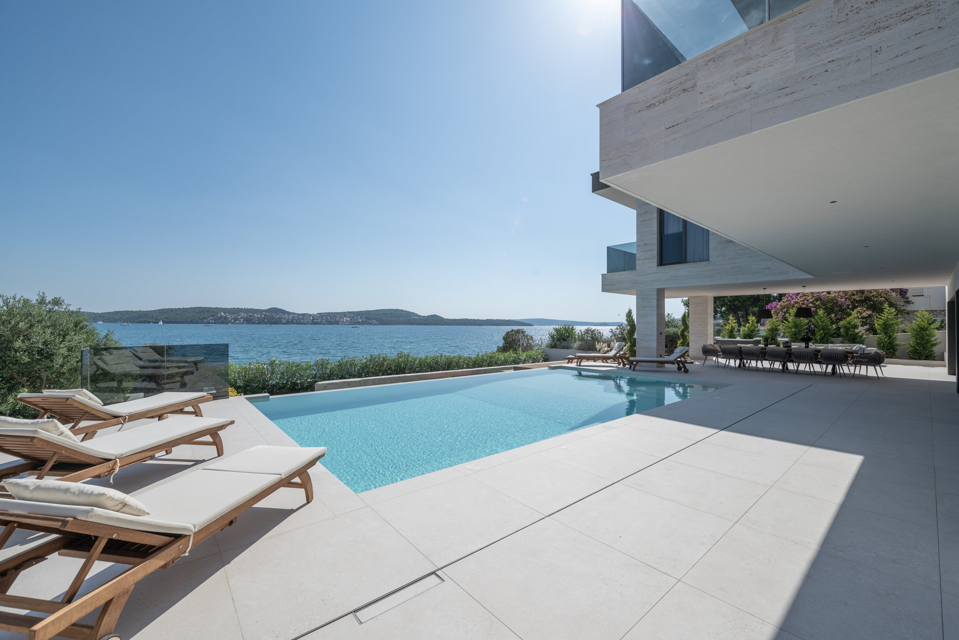 Beachfront Villa Nautilux with Pool
