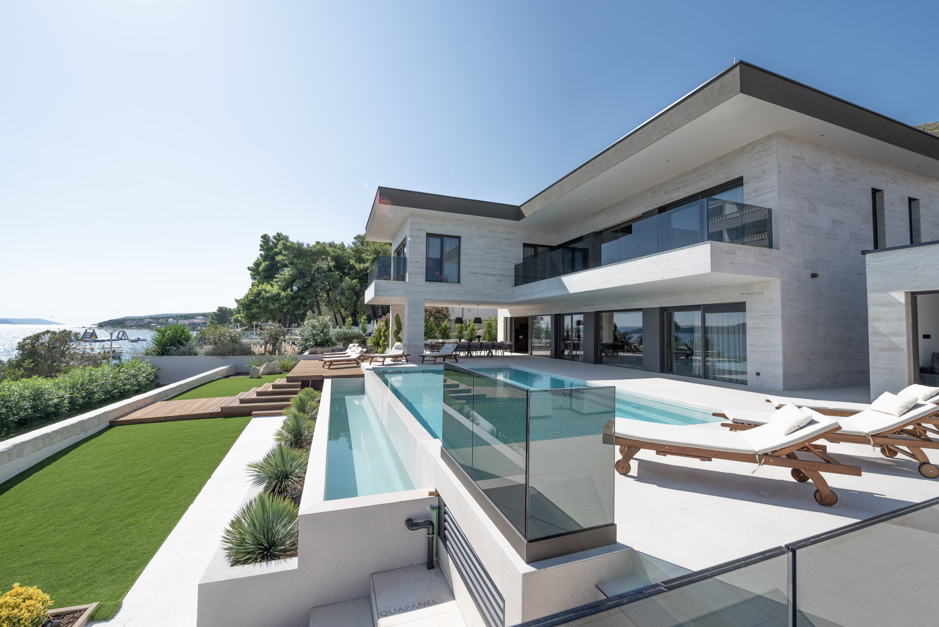 Beachfront Villa Nautilux with Pool