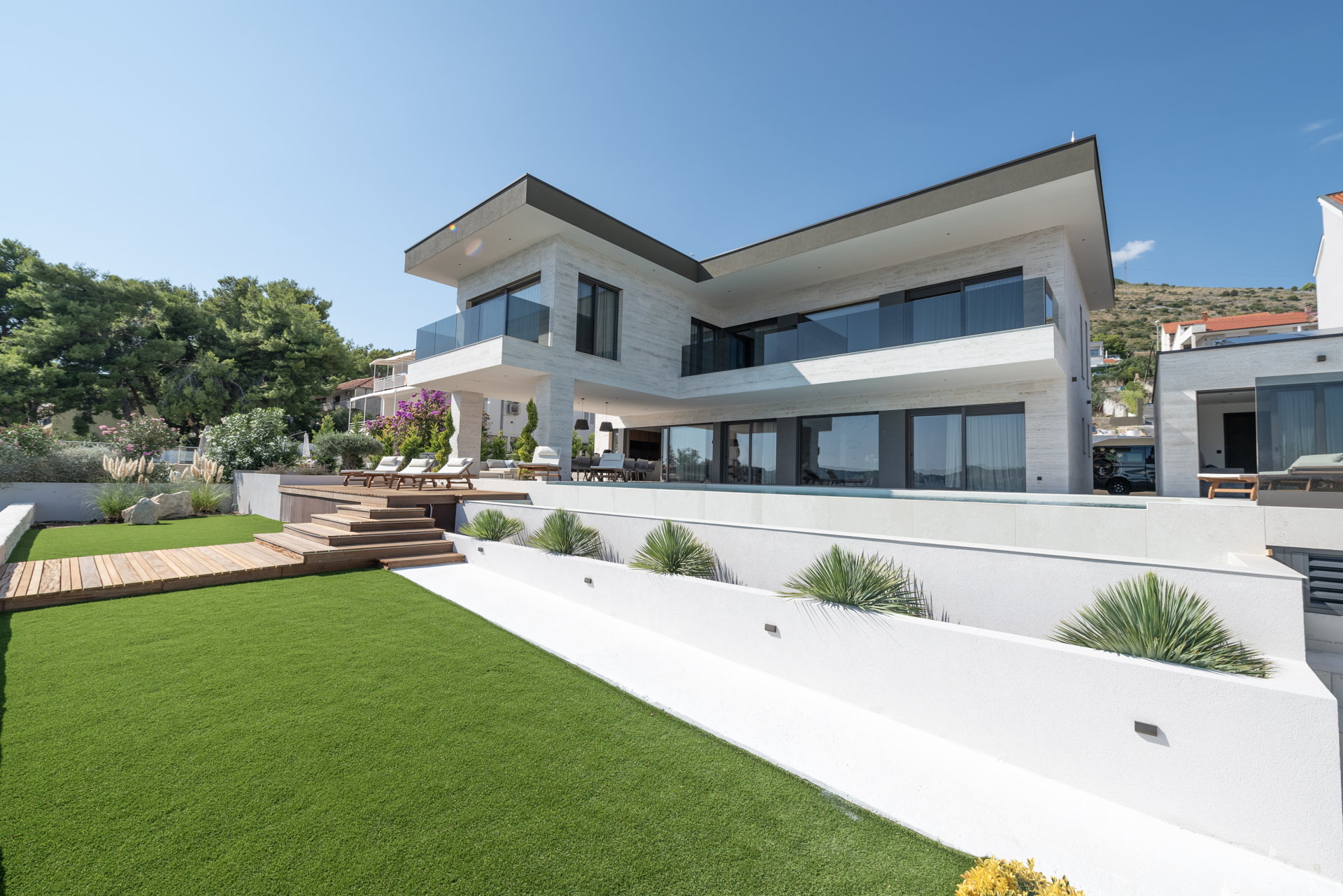 Beachfront Villa Nautilux with Pool