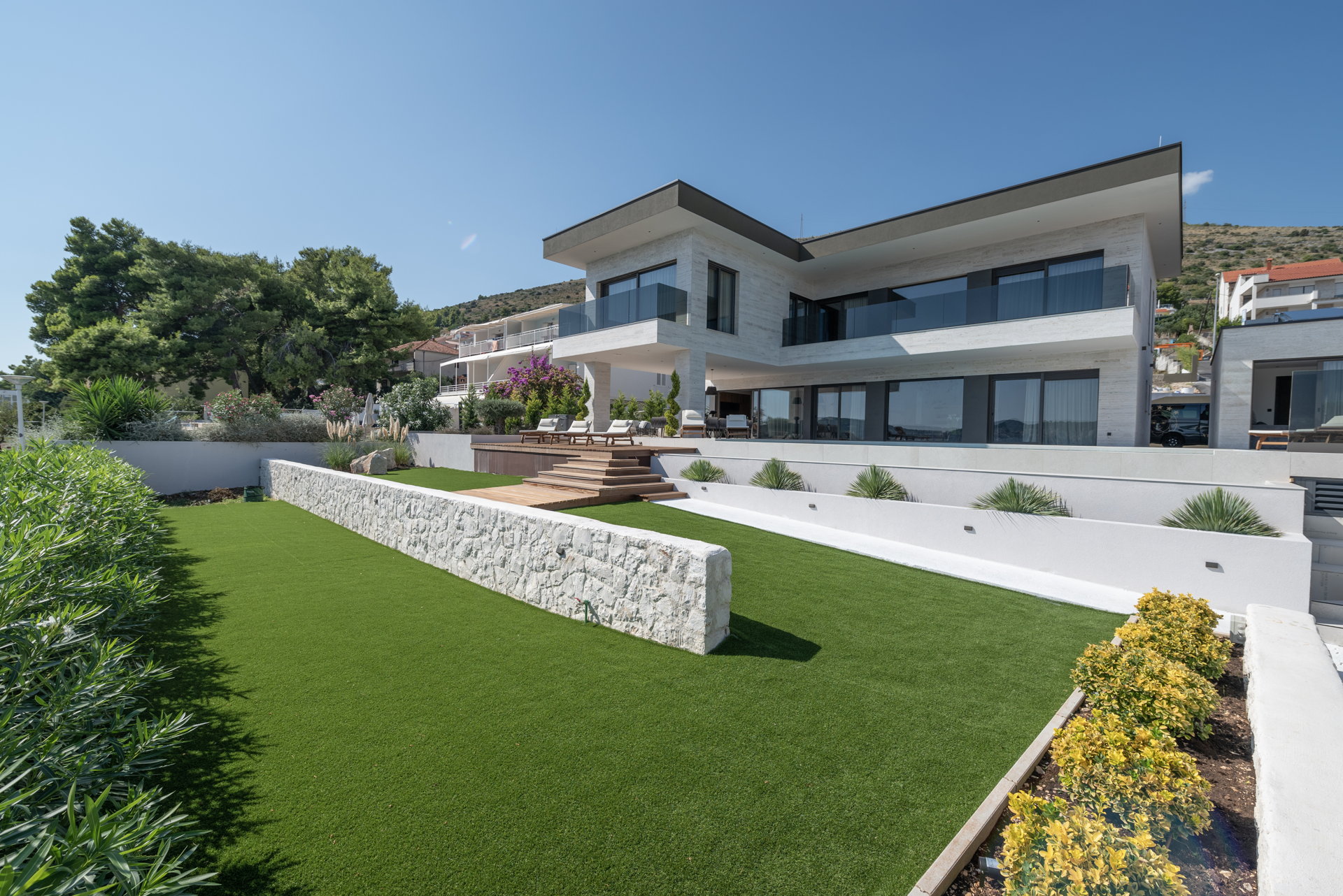 Beachfront Villa Nautilux with Pool