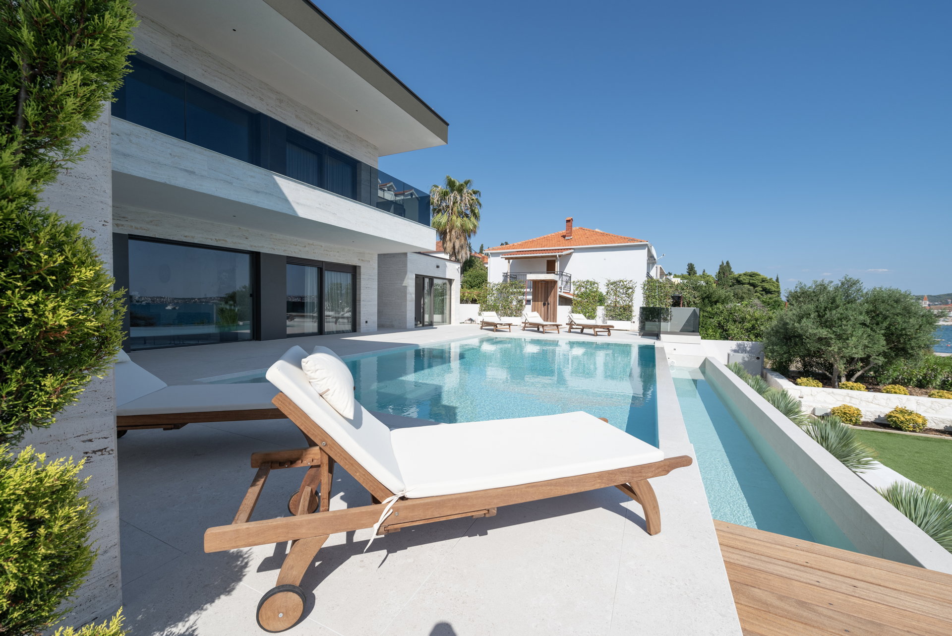 Beachfront Villa Nautilux with Pool