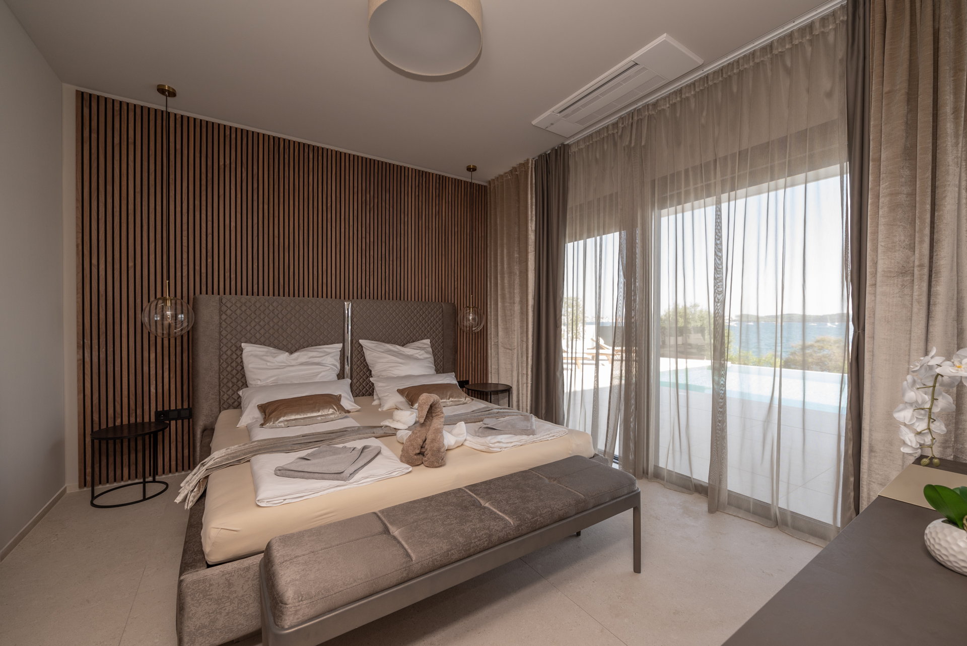 Beachfront Villa Nautilux with Pool