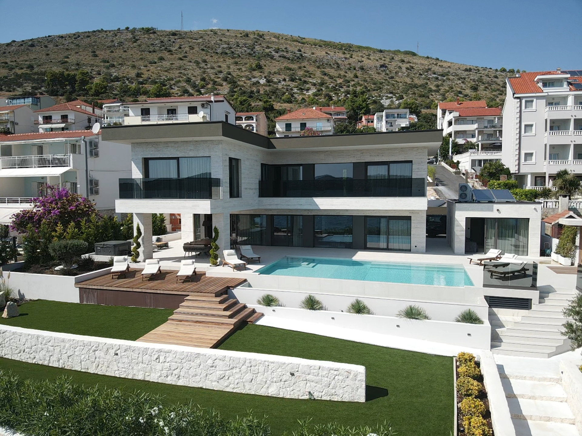 Beachfront Villa Nautilux with Pool