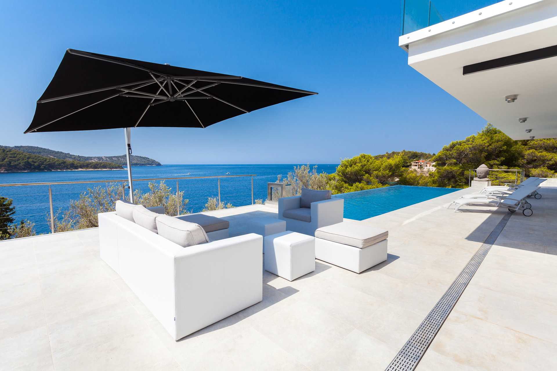 Beachfront Villa Modus Vivendi with Pool