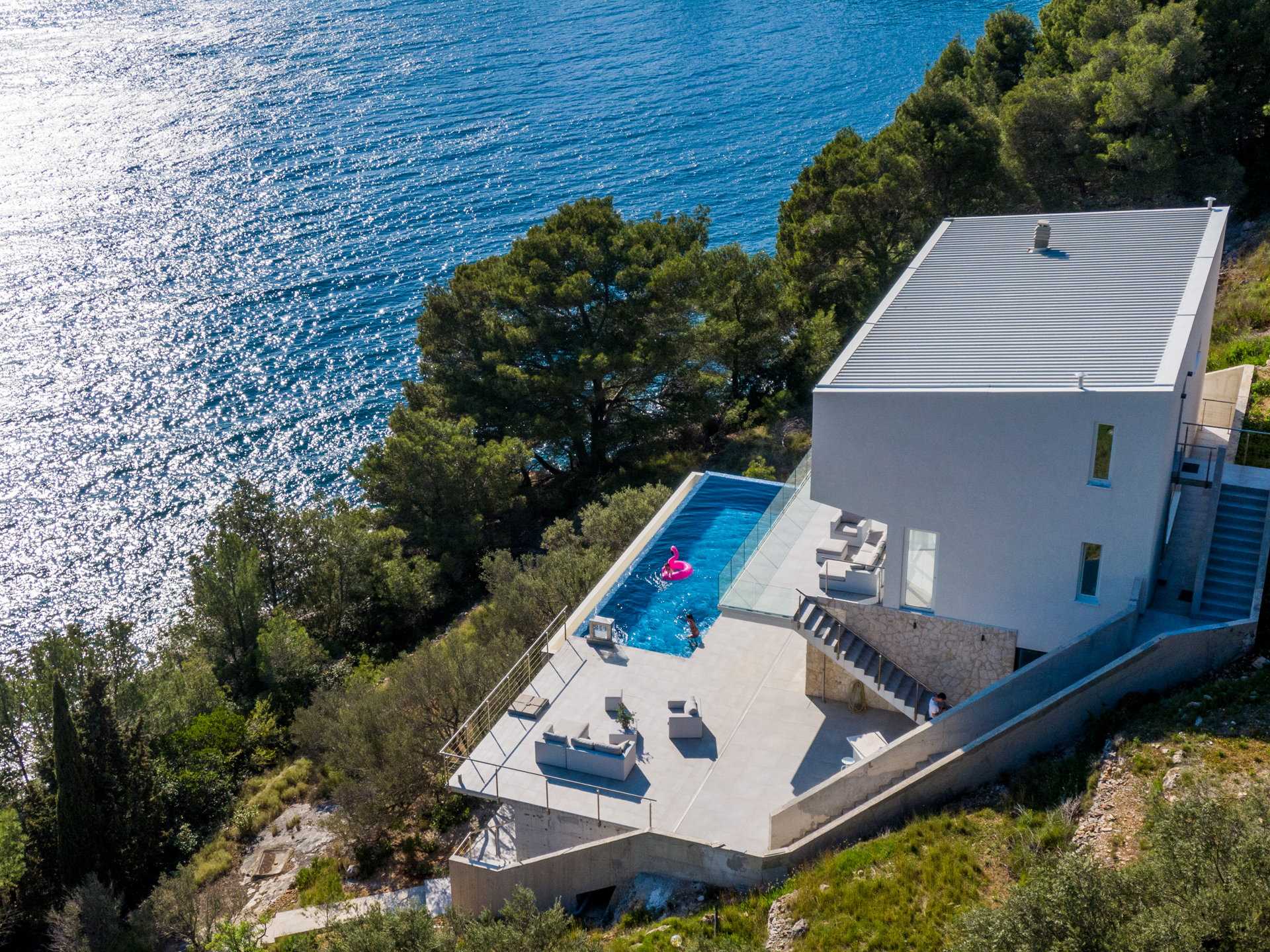 Beachfront Villa Modus Vivendi with Pool