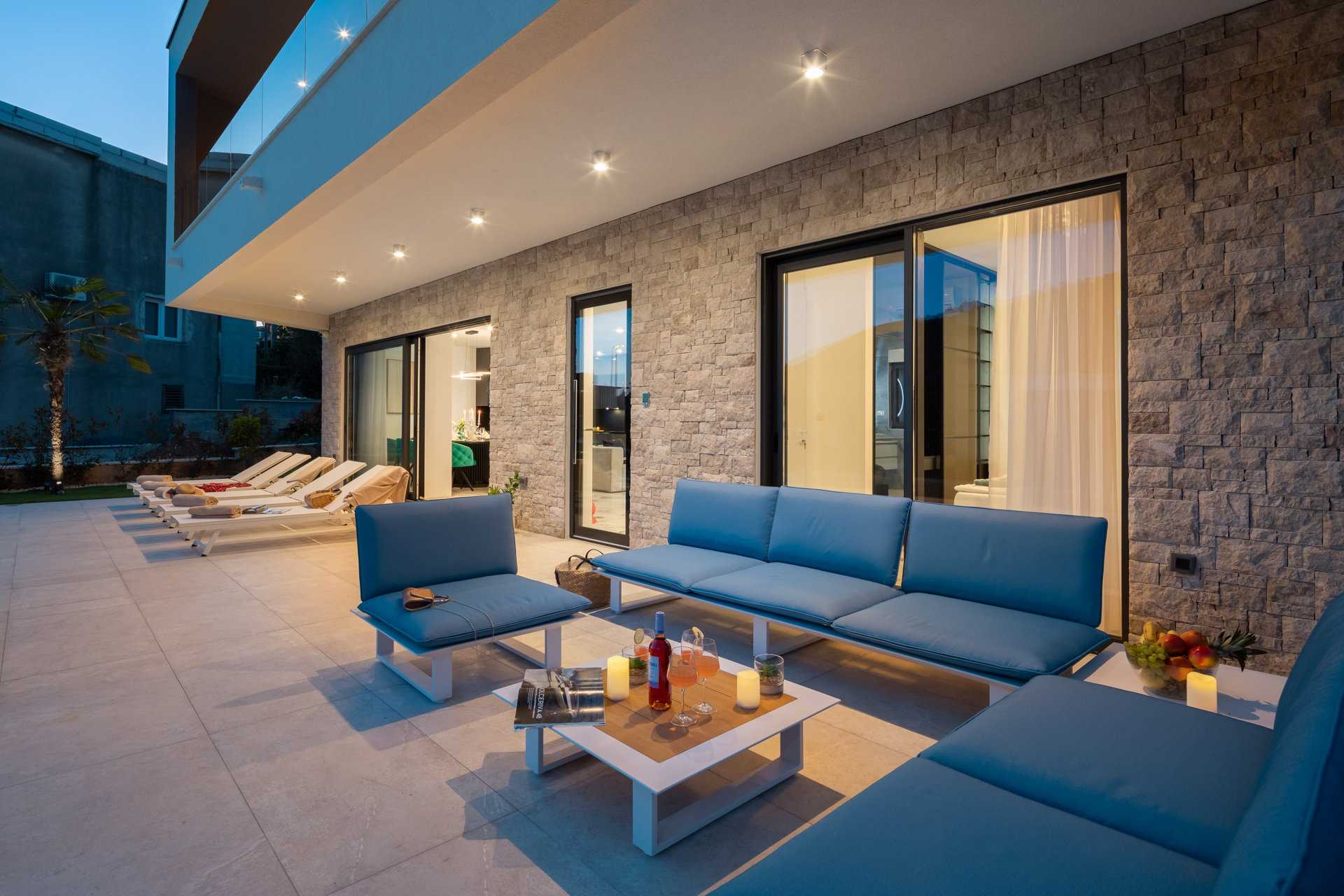 Beachfront Villa Seabird with Pool
