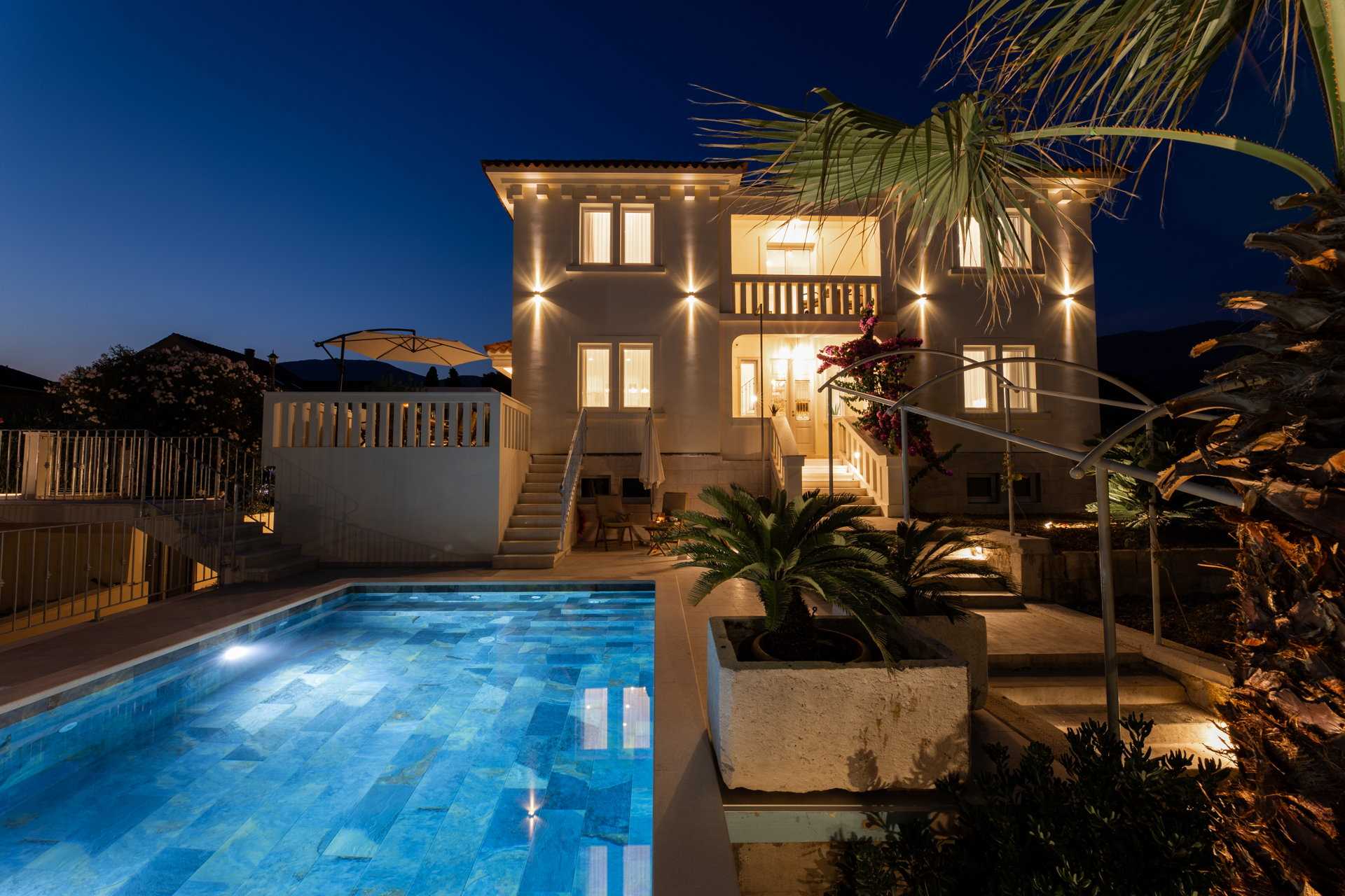 Beachfront Villa Harmonia with Pool