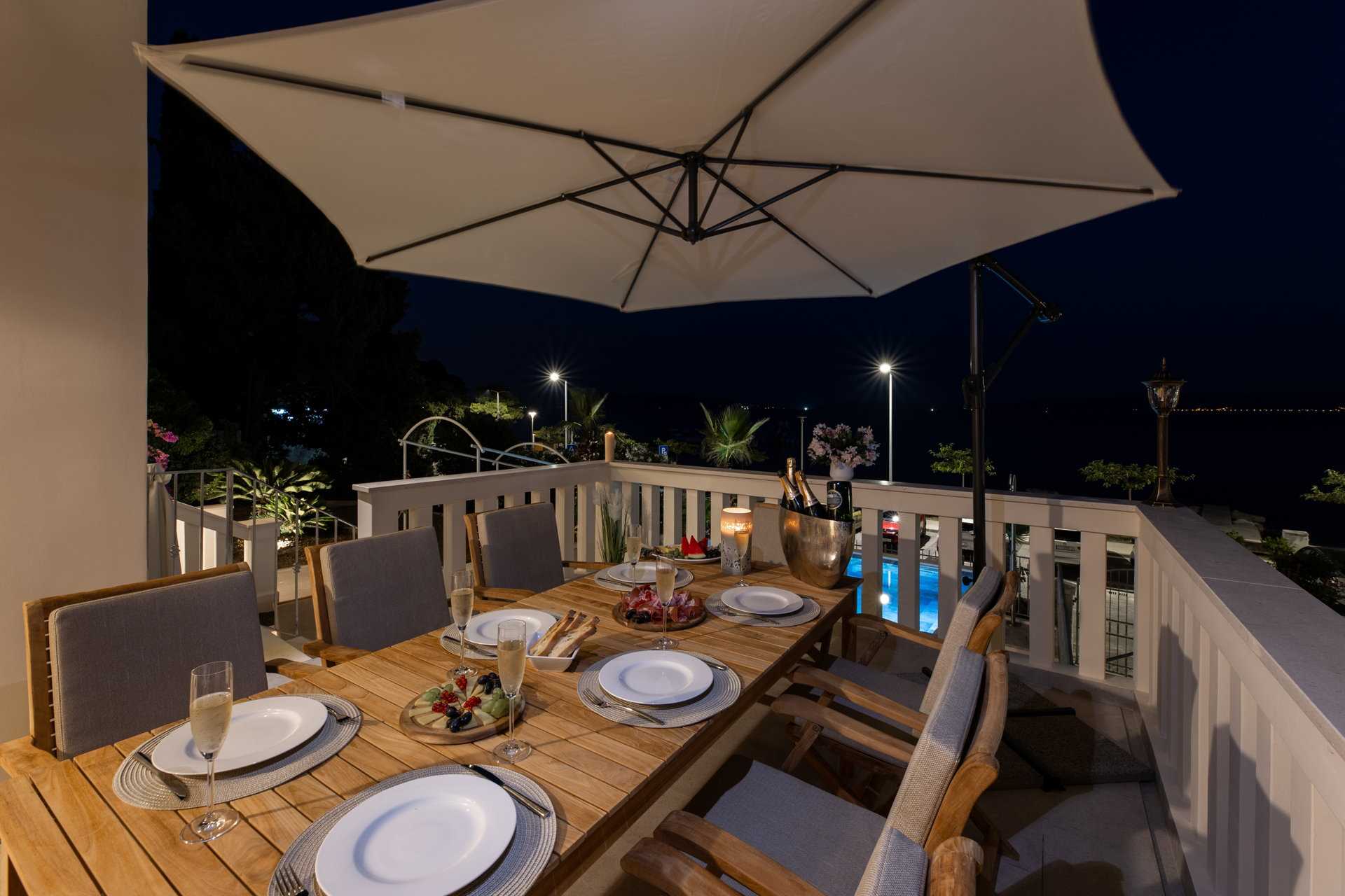 Beachfront Villa Harmonia with Pool