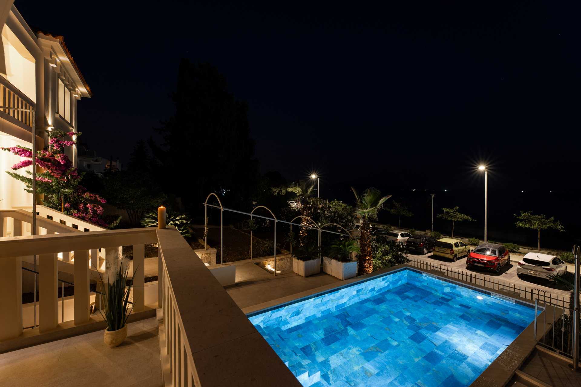 Beachfront Villa Harmonia with Pool