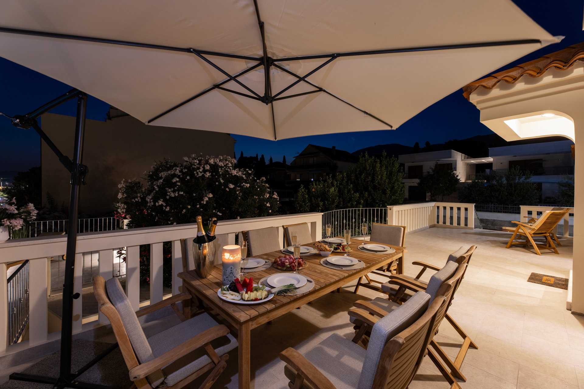 Beachfront Villa Harmonia with Pool