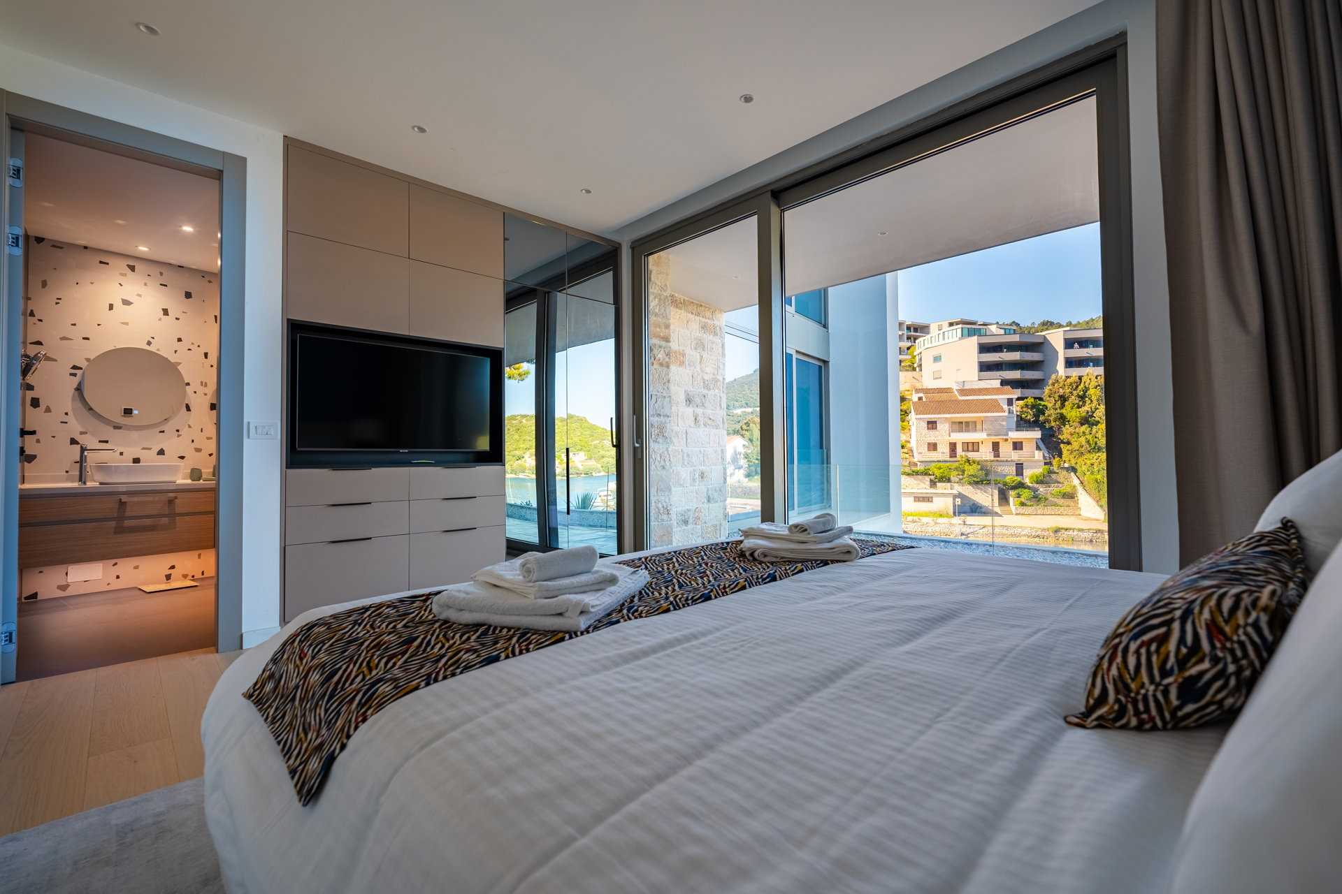 Beachfront Villa Korina Blue with Pool