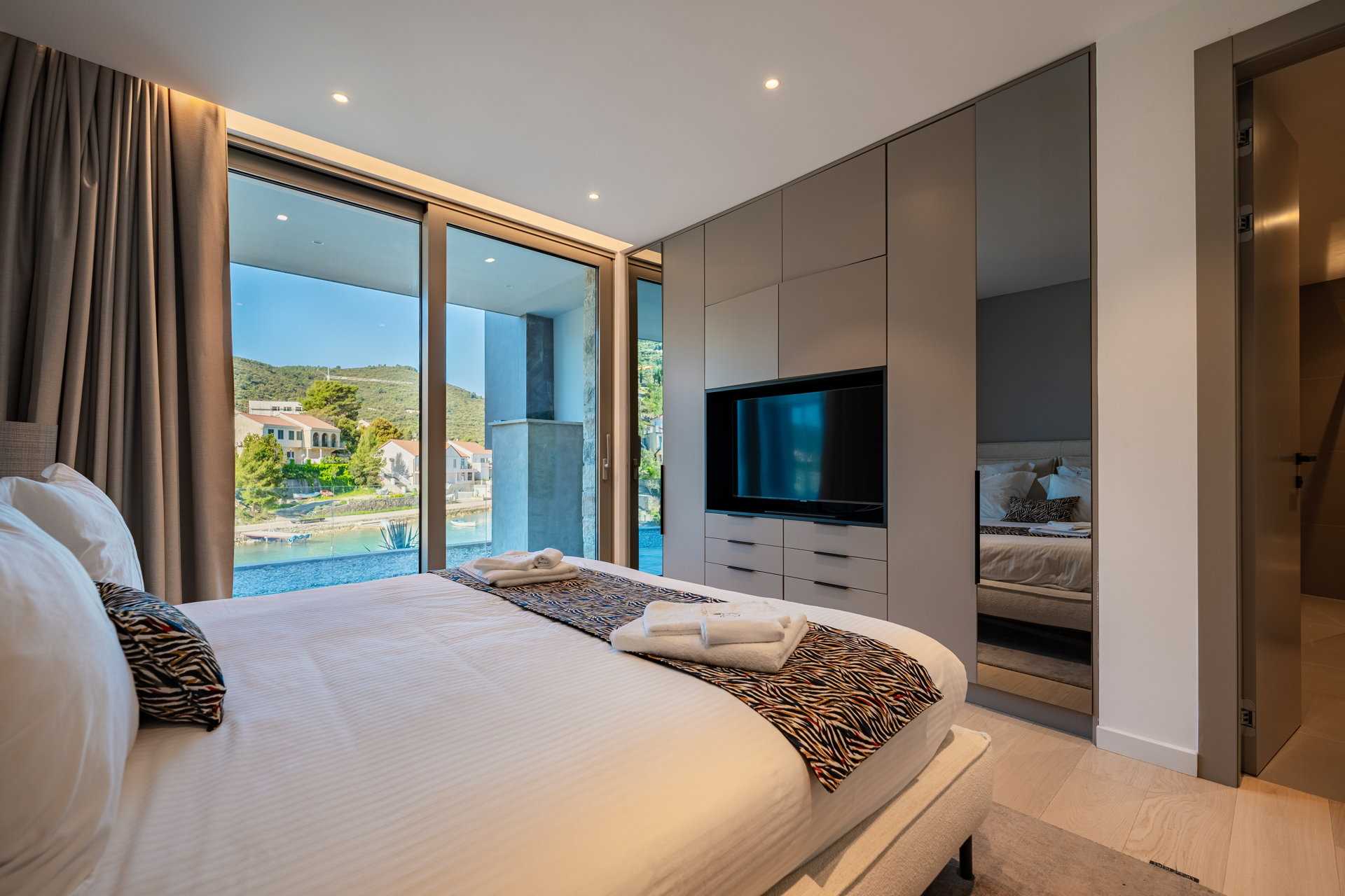Beachfront Villa Korina Blue with Pool