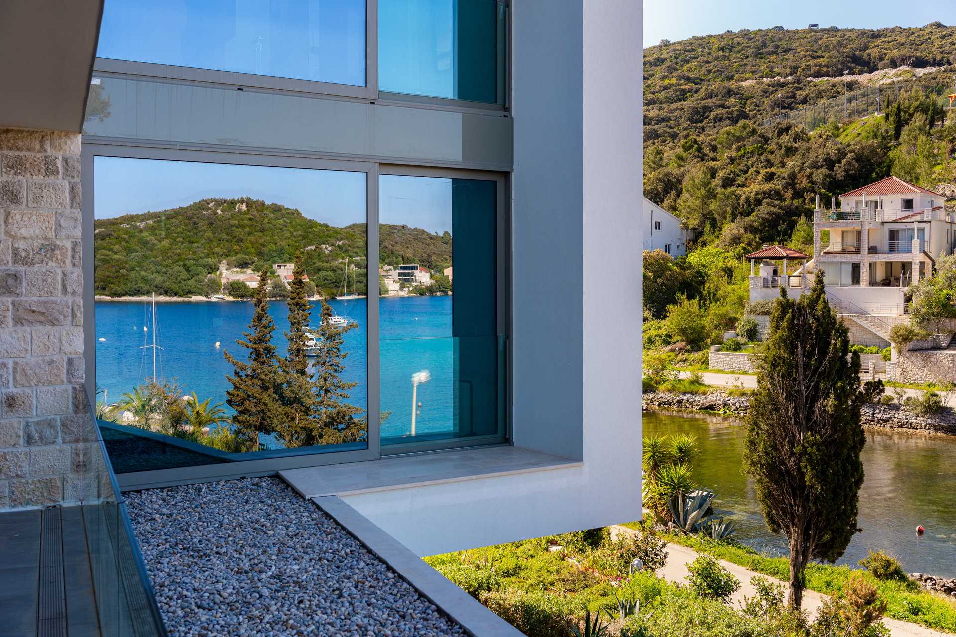 Beachfront Villa Korina Blue with Pool