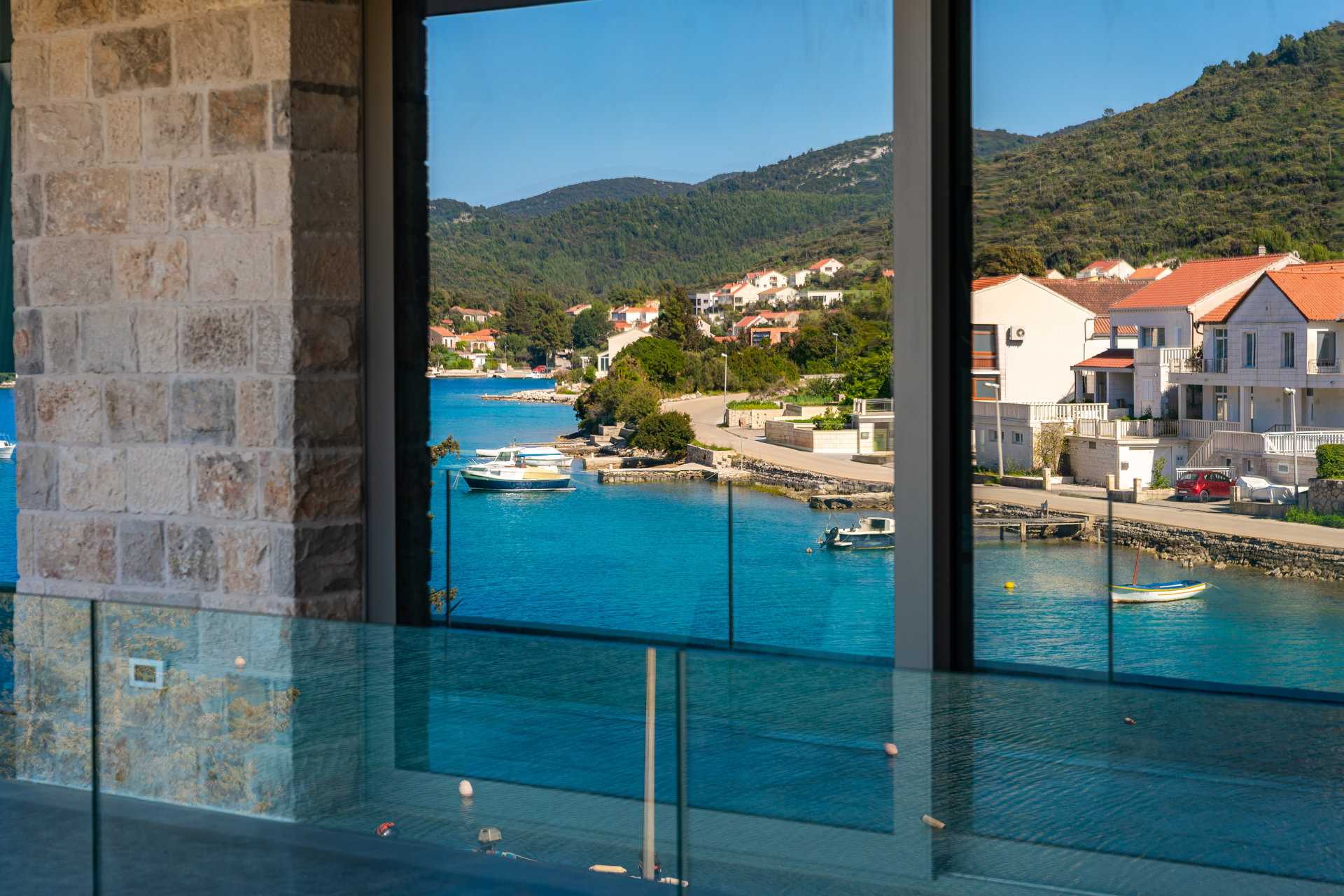 Beachfront Villa Korina Blue with Pool
