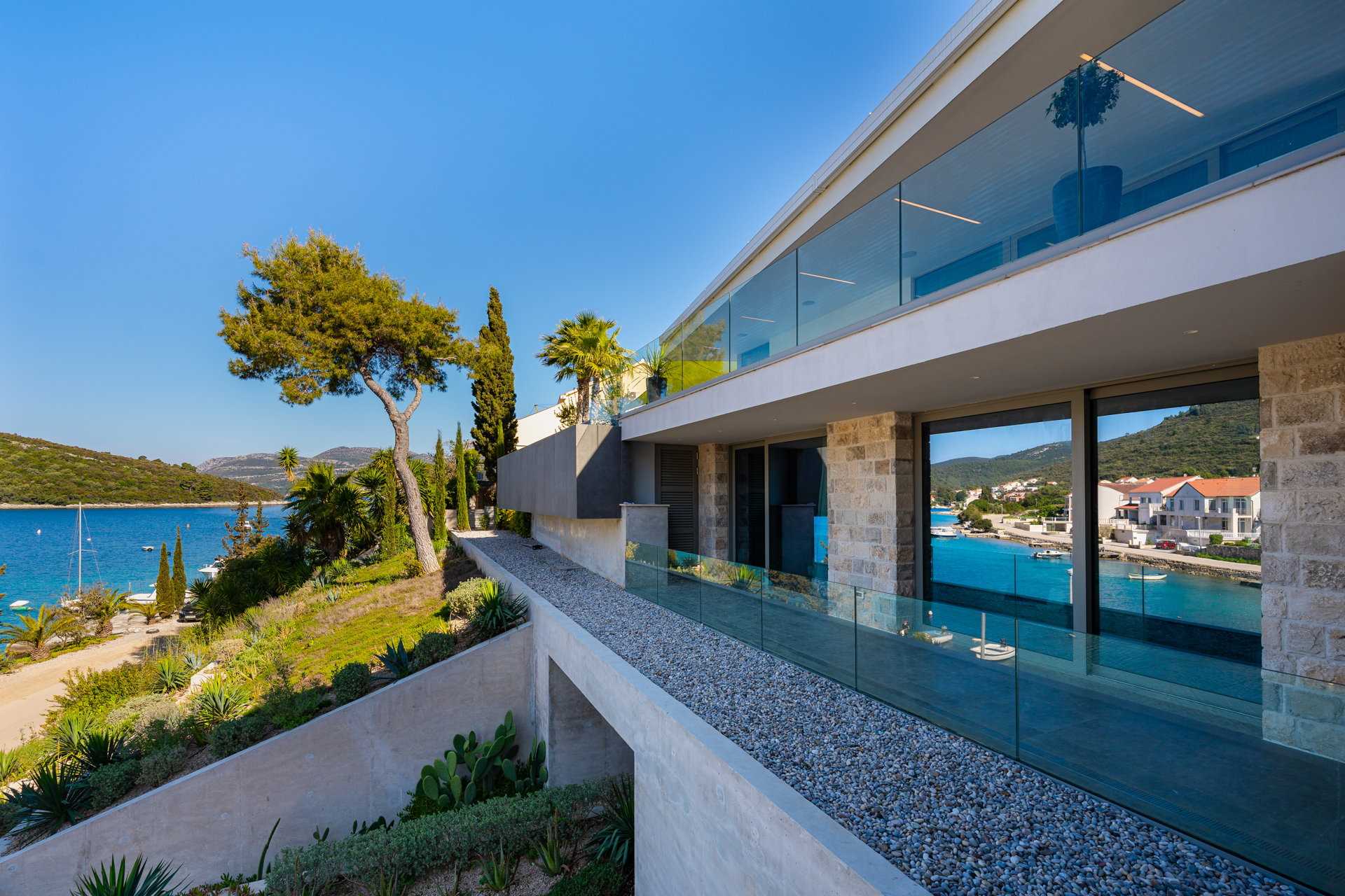 Beachfront Villa Korina Blue with Pool