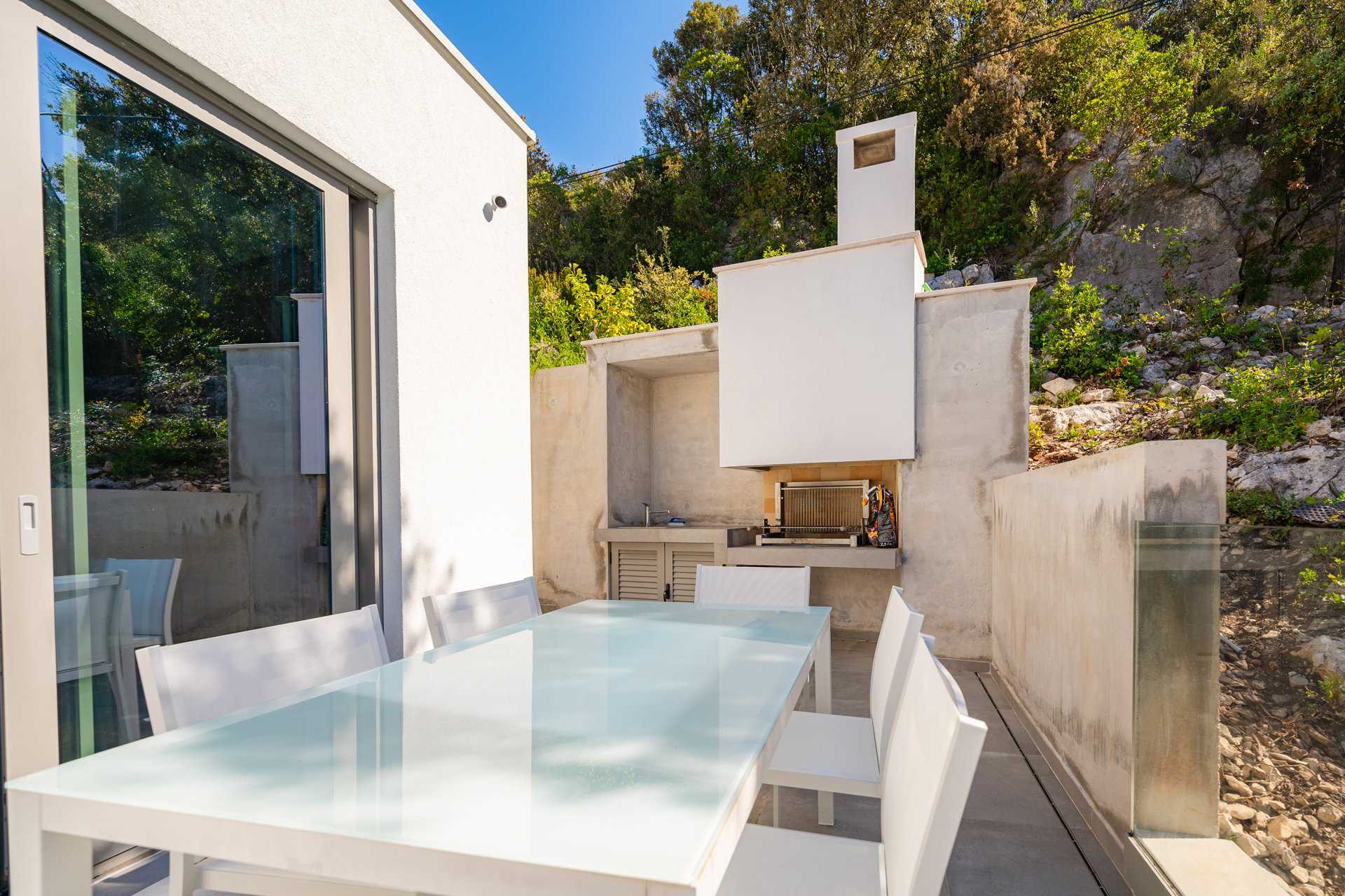 Beachfront Villa Korina Blue with Pool