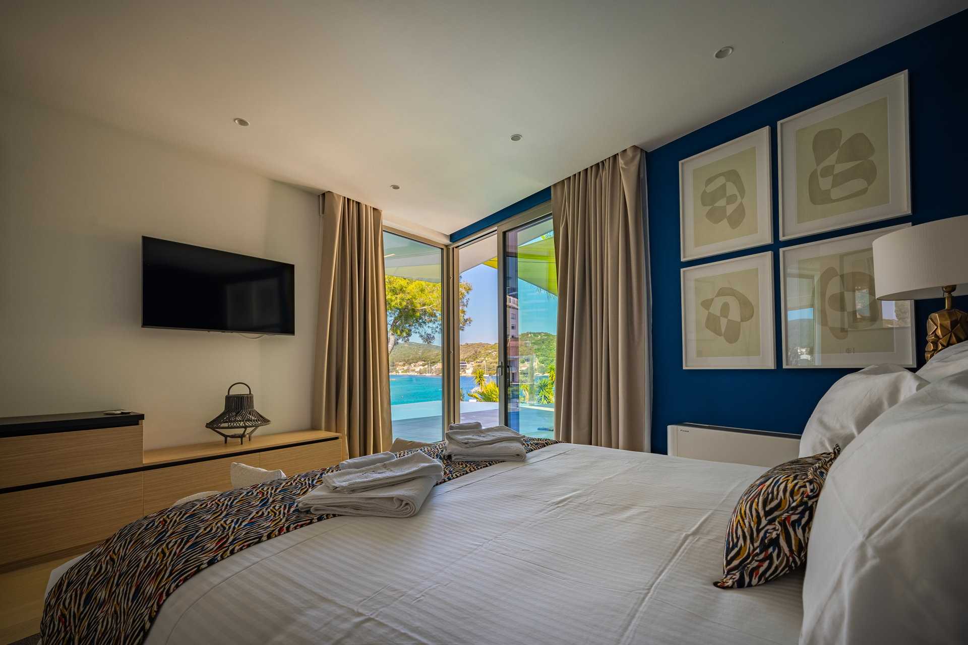 Beachfront Villa Korina Blue with Pool