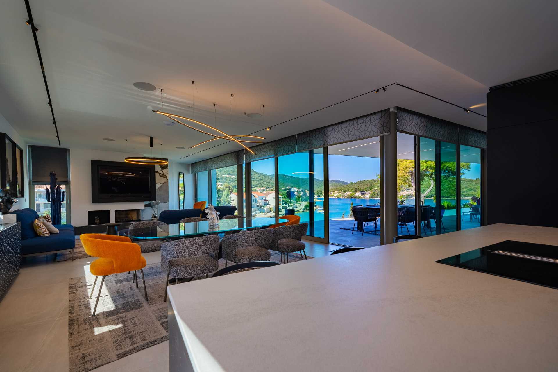 Beachfront Villa Korina Blue with Pool
