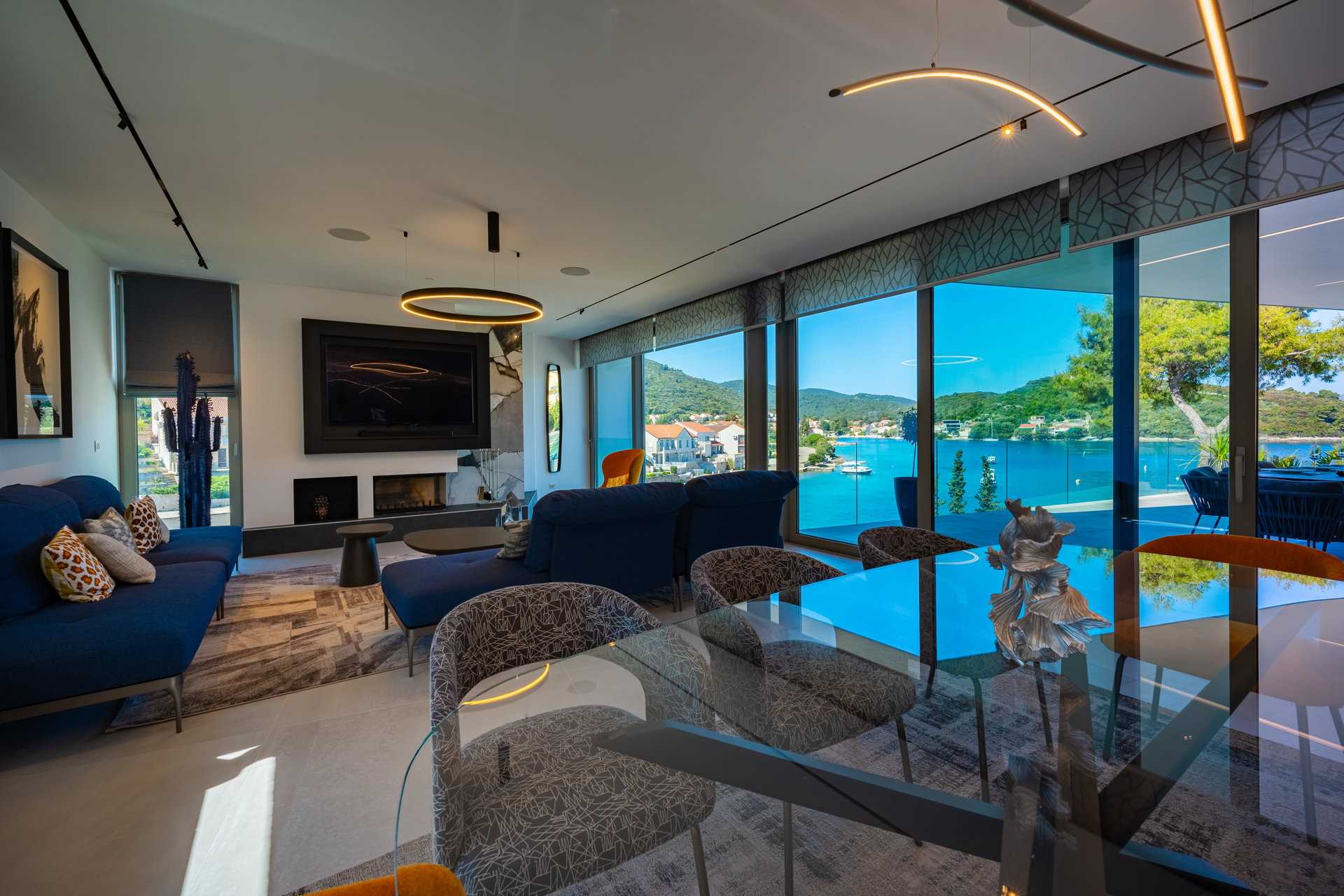 Beachfront Villa Korina Blue with Pool