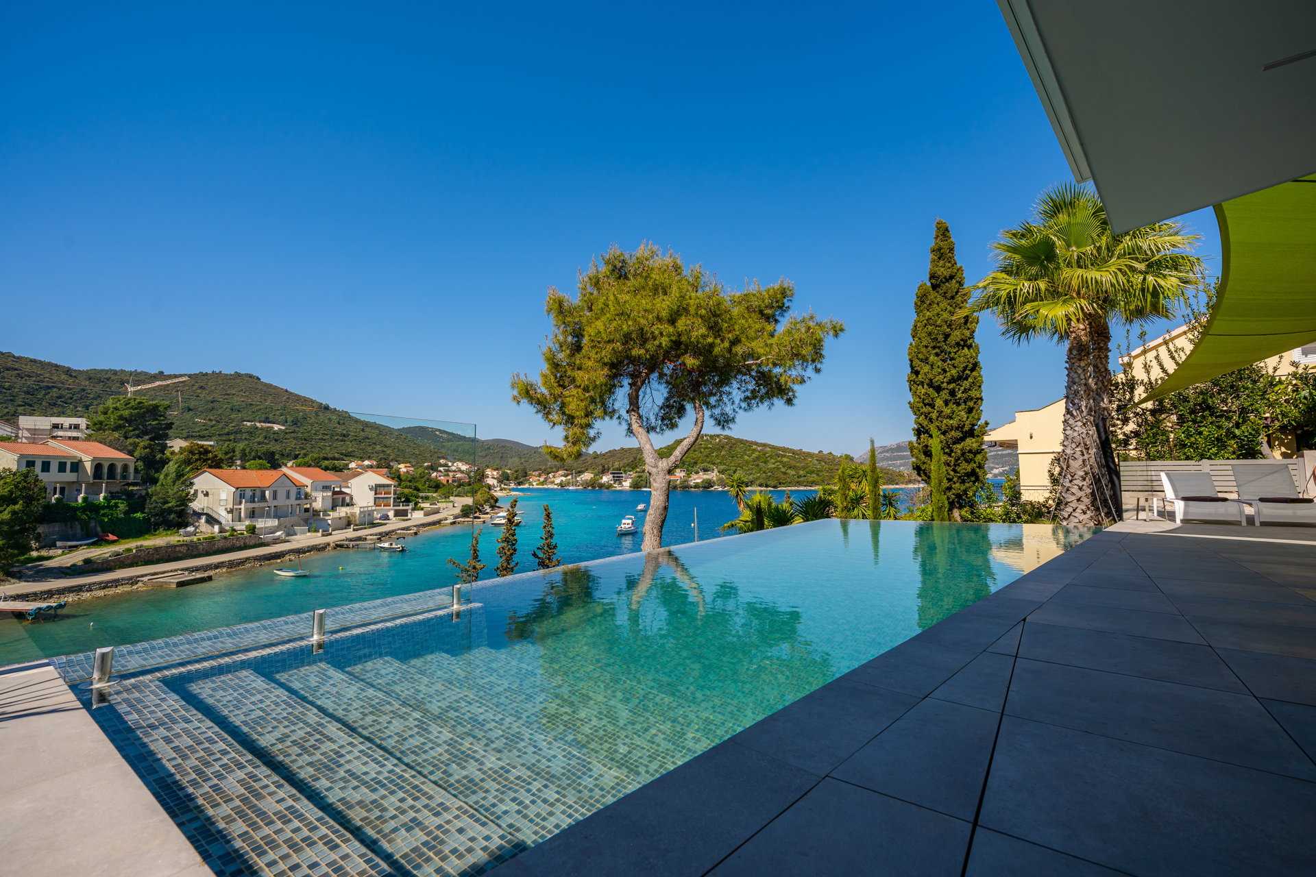 Beachfront Villa Korina Blue with Pool