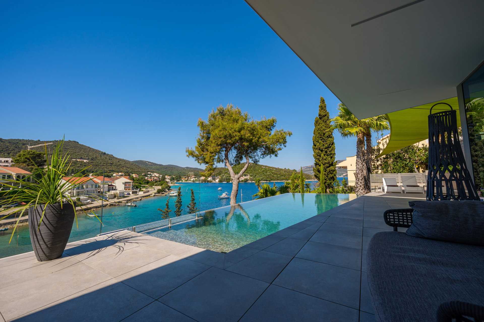 Beachfront Villa Korina Blue with Pool