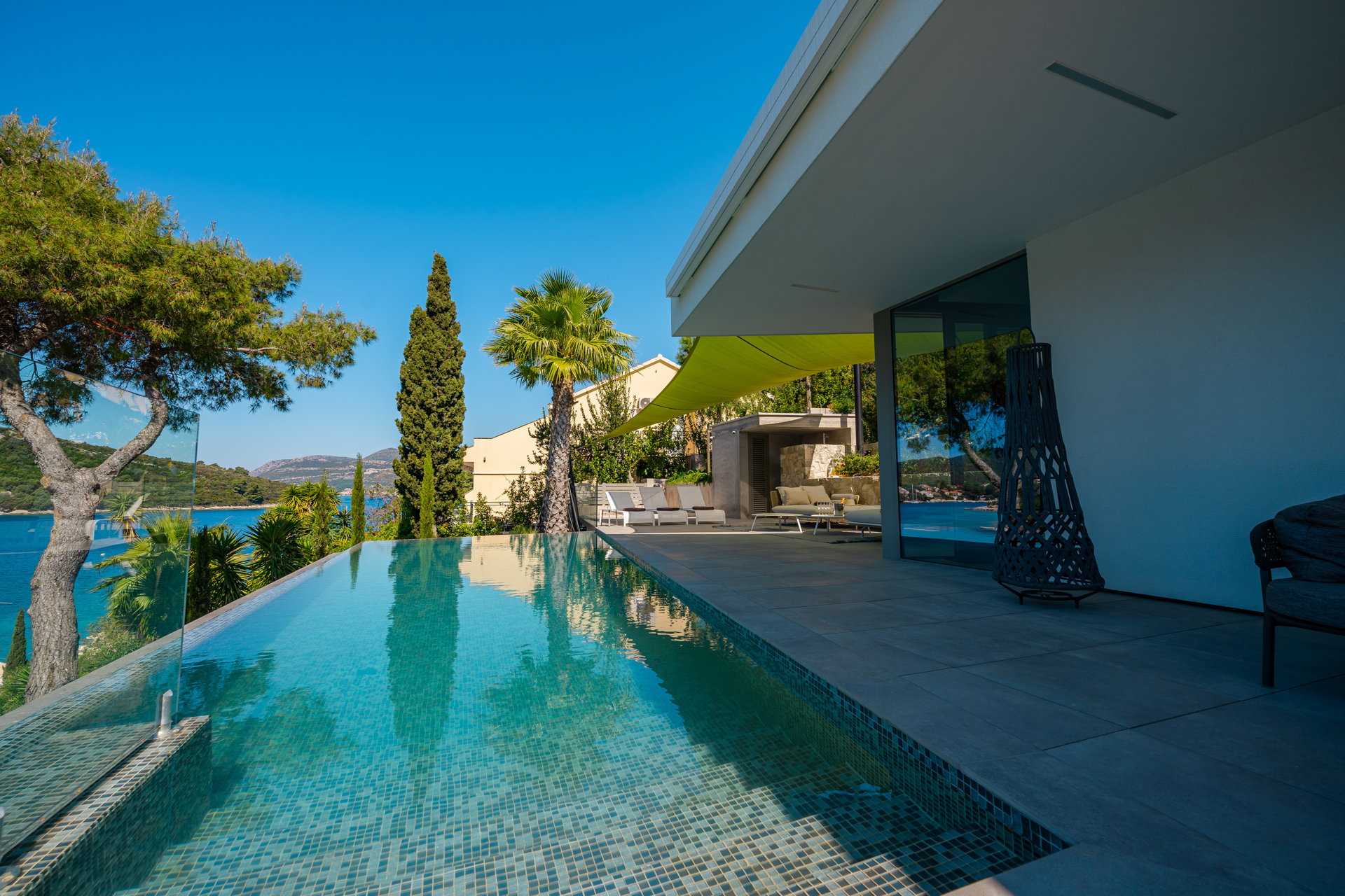 Beachfront Villa Korina Blue with Pool