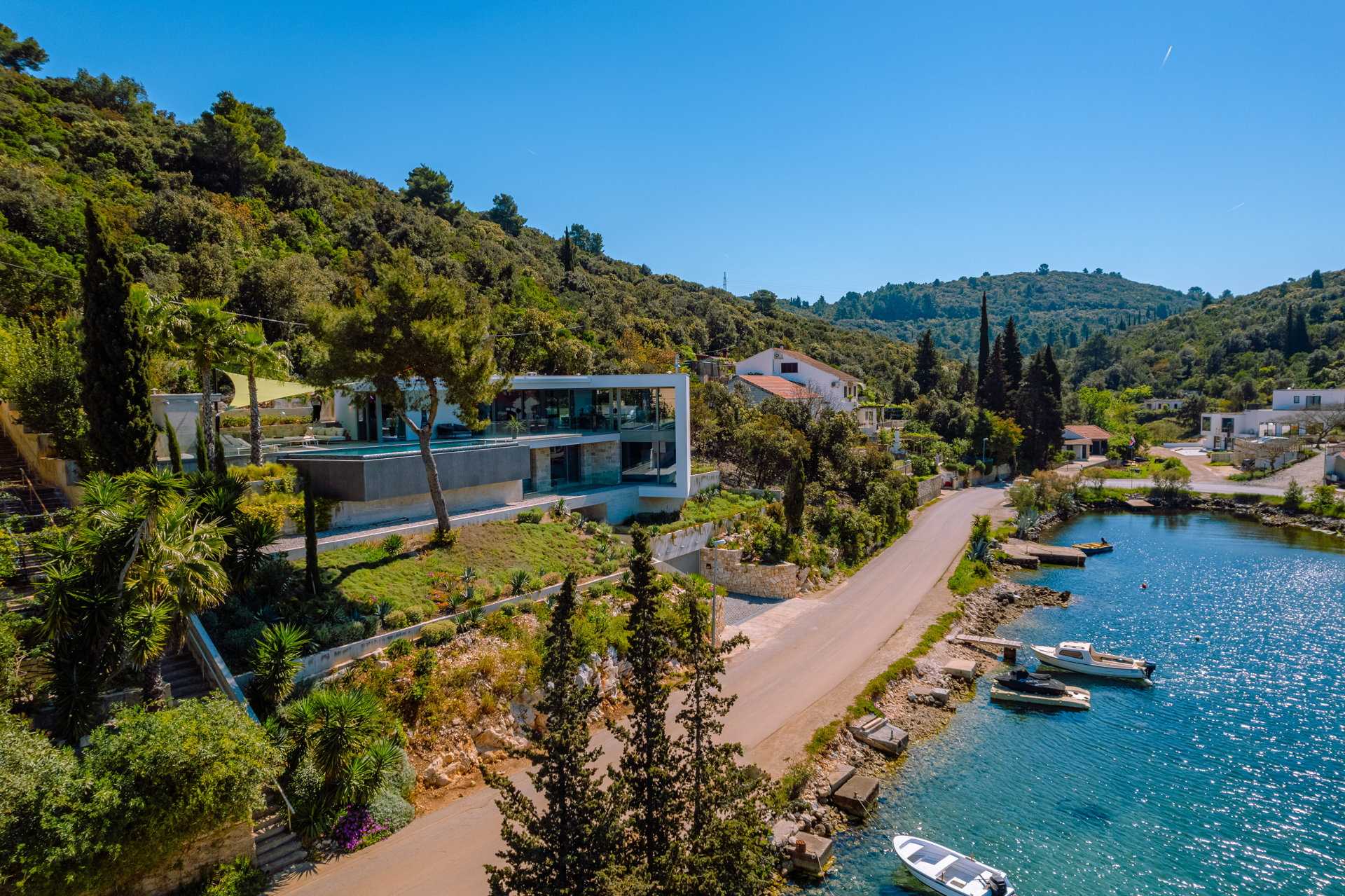 Beachfront Villa Korina Blue with Pool