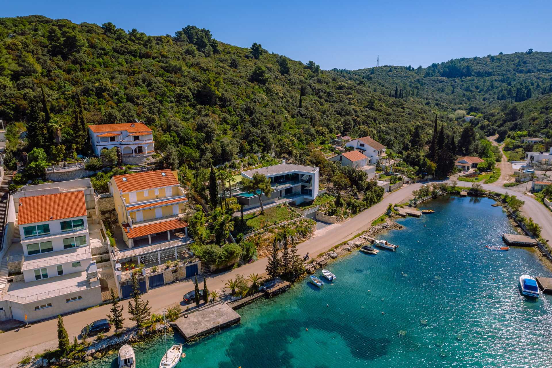 Beachfront Villa Korina Blue with Pool