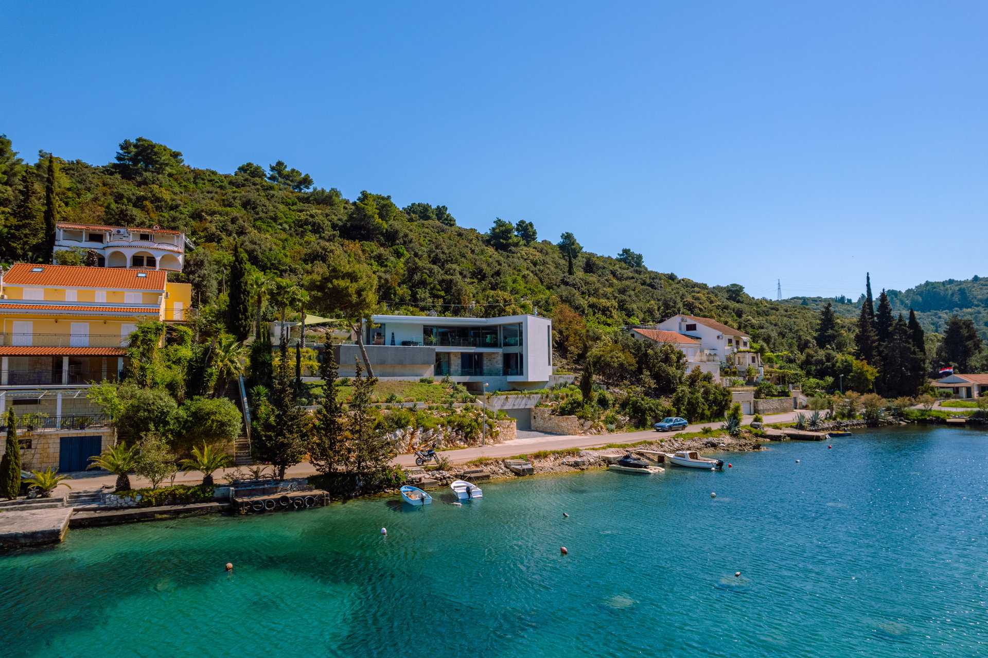 Beachfront Villa Korina Blue with Pool