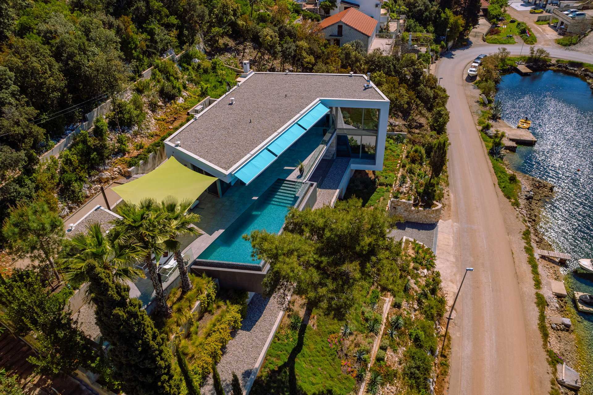 Beachfront Villa Korina Blue with Pool
