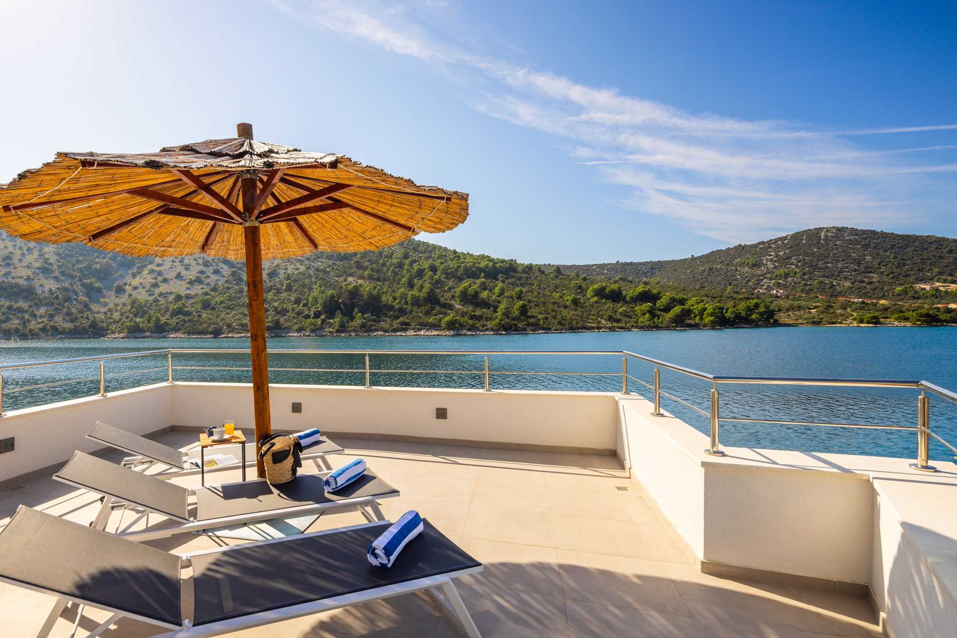 Beachfront Villa Mila M with Pool