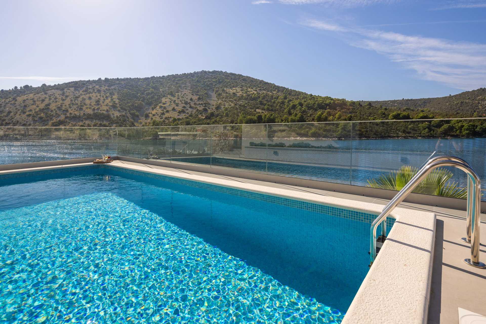 Beachfront Villa Mila M with Pool