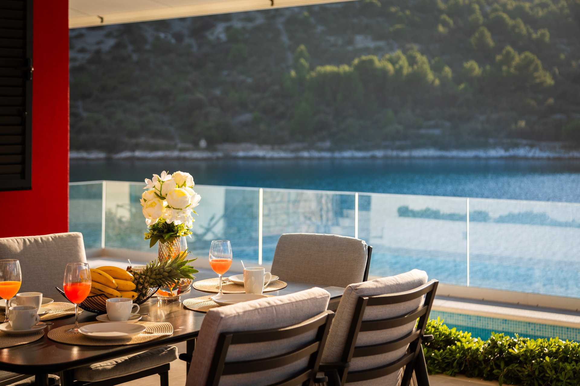 Beachfront Villa Mila M with Pool